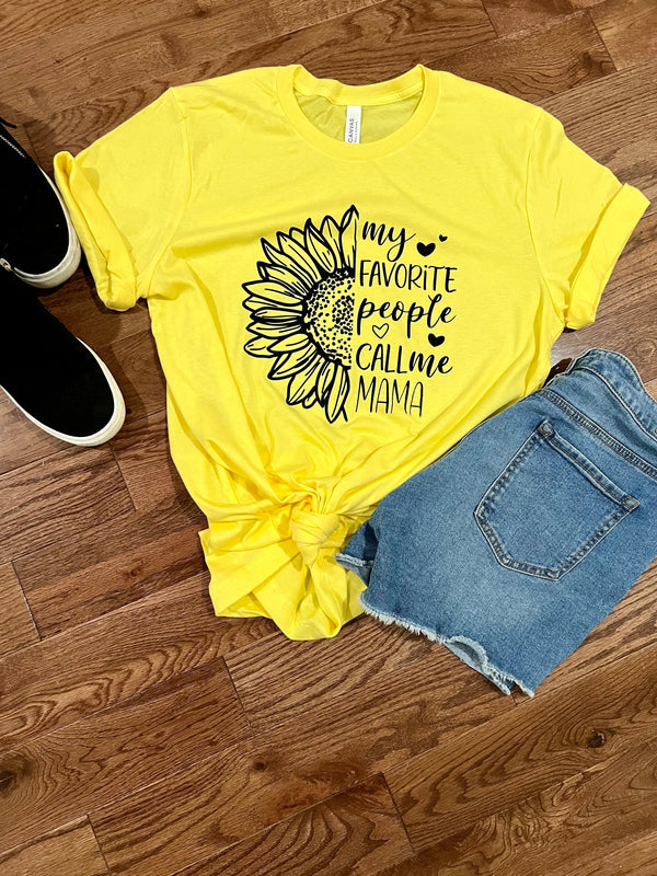 Sunflower Mama T-Shirt Southern Designs
