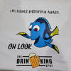 "i'M NEVER DRINKING AGAIN" T-SHIRT Southern Designs