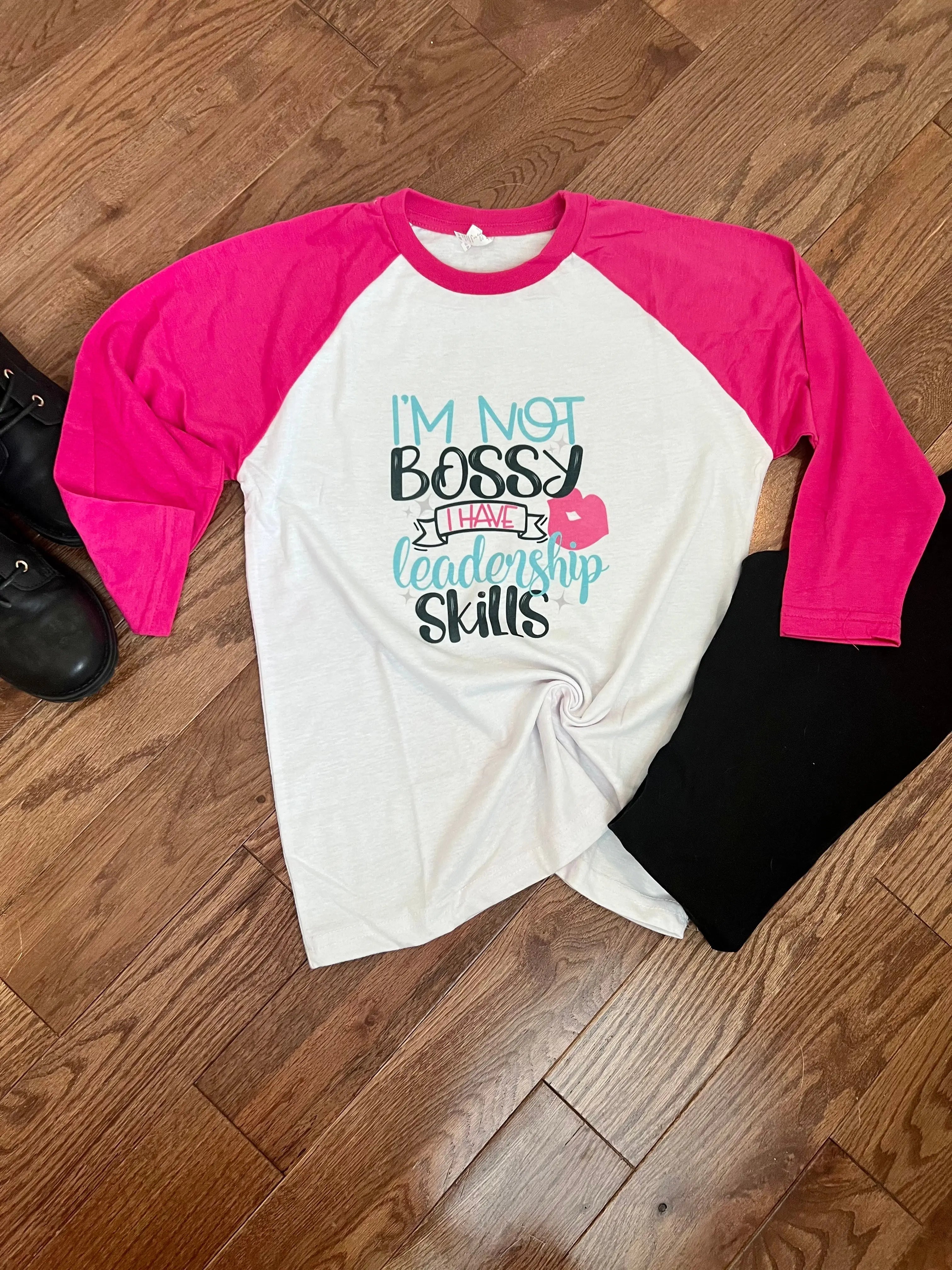 I'm Not Bossy Baseball Shirt Southern Designs